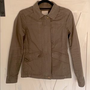 LOFT green military style jacket